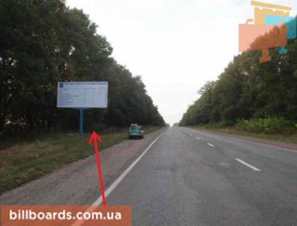 Билборд B в Залещиках с. Залещики, выезд фото 1