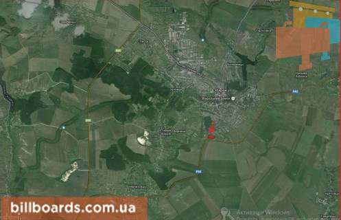 Білборд, Бігборд (Борд)  B у Збаражі г.Збараж схема