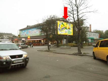 Білборд, Бігборд (Борд)  A у Житомирі Кочерги вул. / Вул. 1-го травня, біля "Дитячого Світу", магазину "Євротоп" Фото 1