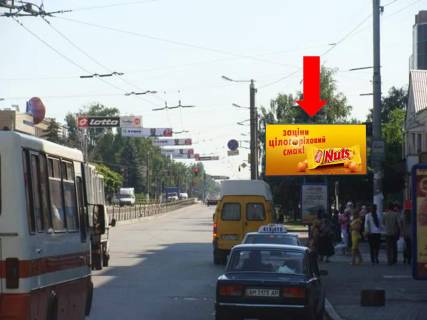 Призма A в Житомире, 3x6  Київська вул. / Вацківський пр., навпроти ТРЦ "Глобал", супермаркетів "Фокстрот", "Ельдорадо", "Comfy", "Караван" - 18404 фото 1