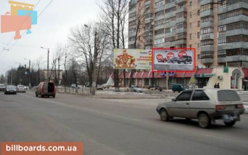 Билборд A в Житомире Покровська вул. (колиш. Щорса вул.), 94, правий фото 1