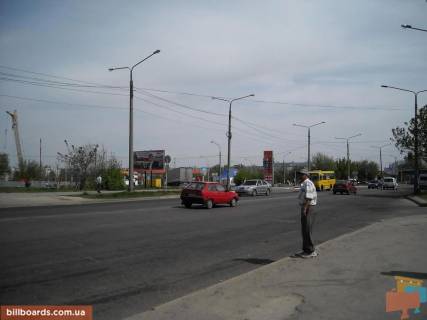 Билборд B в Запорожье Будівельників бул. - Хортицьке шосе фото 1