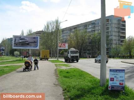 Билборд B в Запорожье Ентузіастів вул. - Запорізького козацтва вул. фото 1