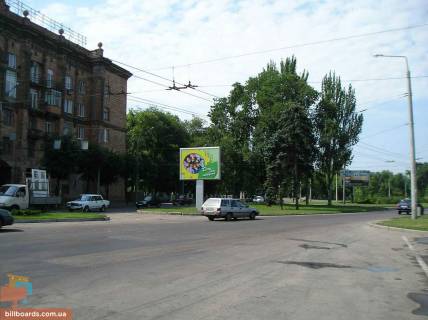 Бэклайт A в Запорожье Соборный пр. (бывш. Ленина пр.) / Запорожская пл. (бывш. Ленина пл.), к плотине фото 1