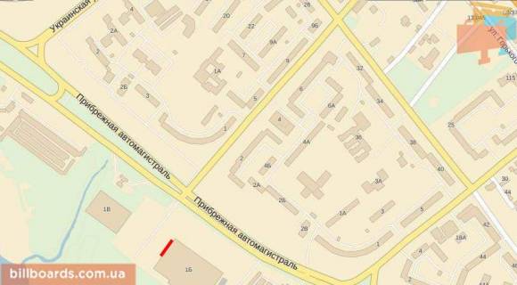 Призматрон, Призма A у Запоріжжі Прибережна автомагістраль - Запорізька вул., 1Б - 66247 схема