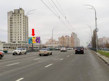 Билборд  в Киеве, 3x6  Героїв Сталінграда пр. 12-А, біля супермаркету "Сільпо", в бік пр. Бандери фото 1