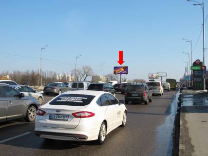 Призма A в Киеве, 3x6  Кільцева дорога - вул. Григоровича-Барського, роздільник, в напрямку Одеської пл. - 305742 фото 1
