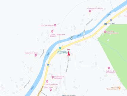 Білборд, Бігборд (Борд)  A у Траса, 3x6  смт Ворохта, Грушевського вул. схема