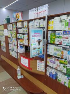 Білборд, Бігборд (Борд)  A у Славутичі Привокзальна пл., 7, аптека "Мед Сервіс", №К023, прайс за ролик 10 сек 1 вихід/5 хвилин, з 8:00-22:00. Розрахунок для інших параметрів трансляції уточнюйте у менеджера. Фото 1