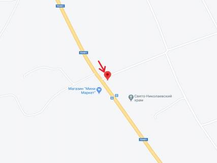 Білборд, Бігборд (Борд)  B у Васильківці, 3x6  смт Васильківка, Соборна вул. - Кокота вул. схема