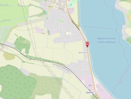 Билборд A в Бурштыне, 3х6  траса Івано-Франківськ-Львів  №2 схема