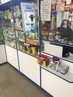 Білборд, Бігборд (Борд)  A у Вінниці Коцюбинського пр., 31, аптека "Мед Сервіс", №К024, прайс за ролик 10 сек 1 вихід/5 хвилин, з 8:00-22:00. Розрахунок для інших параметрів трансляції уточнюйте у менеджера. Фото 1