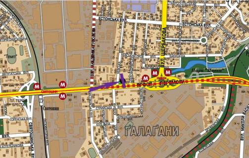 Призматрон, Призма B у Києві Перемоги пр., 92 - 293044 схема