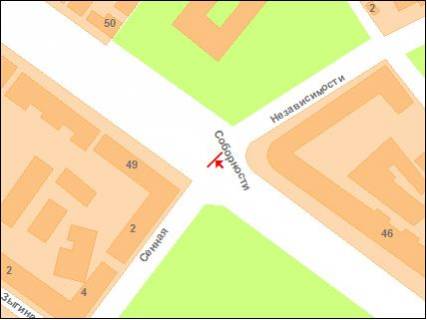 Скроллер A в Полтаве Кооп.універ.(з центру) - 398811 схема