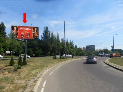 Білборд, Бігборд (Борд)   у Одесі, 3x6  Грушевського вул. / Балківська вул., біля АЗС "Amic", шляхопровід, від вул. Бугаївська Фото 1