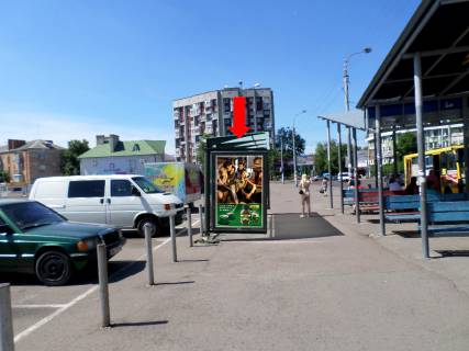 Ситилайт B в Ровно, 1.8x1.2  Гагаріна вул., ТРЦ "Чайка", супермаркети "Сільпо", "Ельдорадо", в бік Грушевського вул., B1 фото 1