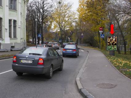 Сiтiлайт  у Києві, 1.8x1.2  Паркова дорога вул., 3/5, перед КВЦ "Парковий", в бік Грушевського вул., Європейської пл. Фото 1