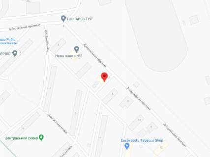 Білборд, Бігборд (Борд)  A у Українці Дніпровський пр., 7, аптека "Вітамін", прайс за ролик 10 сек 1 вихід/5 хвилин, з 8:00-22:00. Розрахунок для інших параметрів трансляції уточнюйте у менеджера. схема