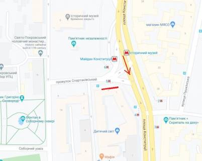 Видеоборд A у Харкові Конституції пл., 13/11., КОНСЕРВАТОРІЯ, прайс за трансляцію ролика дл. 10 сек, 8: 00-00: 00, 1 вихід / 3 хвилини (320 виходів / день). Прорахунок інших конфігурацій уточнюйте у менеджерів. - 290385 схема