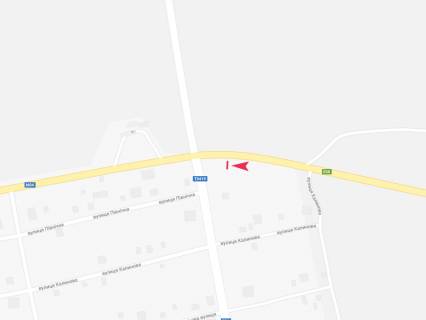 Билборд  в Пятихатках, 3x6  в'їзд у місто з боку Дніпро схема