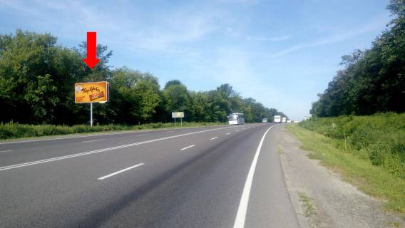Билборд B в трасах Львова, 3x6  Траса Київ-Львів, с. Дубляни, в бік Львова фото 1
