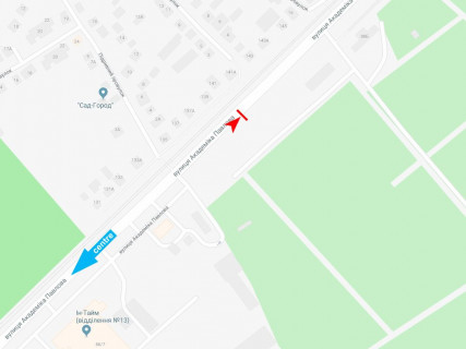 Призма A в Харькове, 3x6  Павлова вул., навпроти буд. 141, з центру - 667123 схема