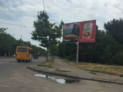 Билборд  в Одессе, 3x6  Грушевського вул., 45, в центр фото 1