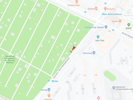 Билборд A в Харькове, 3x6  Тракторобудівників пр., навпроти буд. 126а, в центр схема