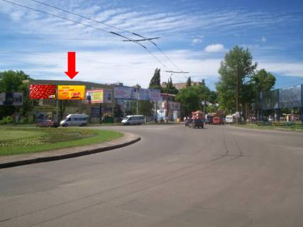 Билборд  в Николаеве, 3x6  Богоявленський пр. (кол. Жовтневий пр.) / Погранична вул. (кол. Чигрина вул.), кільце автовокзалу, біля супермаркетів "Велика Кишеня", "Технополіс", права фото 1