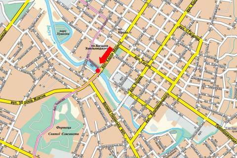 Сiтiлайт A у Кропивницький (Кіровоград), 1.8x1.2  В. Перспективна вул. (кол. Маркса вул.) / Василівський пр. схема