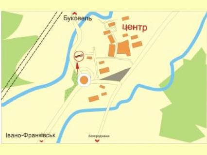 Билборд A в Надворной Об'їзна схема