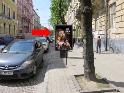 Сiтiлайт  у Львові, 1.8x1.2  Січових Стрільців вул., 8 Фото 1