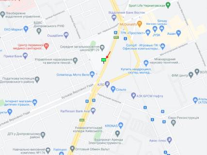 Призматрон, Призма A у Києві Гагаріна пр., 19 - 333253 схема