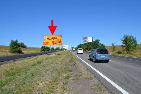 Билборд A в Рогане, 3x6  Траса Харків - Ростов-на-Дону (М03) - смт Рогань, АЗС "Аеліта", в'їзд у місто фото 1