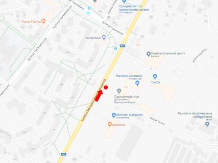 Нестандарт  в Львове, 2x3.7  Хмельницького вул., 212 (зуп. "Скейт-парк"), з центру схема