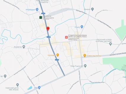 Білборд, Бігборд (Борд)  B у Калуші, 3x6  Українки бул., 102, навпроти схема