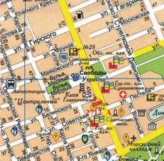 Ситилайт A в Херсоне Ушакова пр., 39 схема