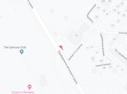 Билборд B в Запорожье, 6х3  Прибережна автомагістраль - 12-го квітня вул. схема