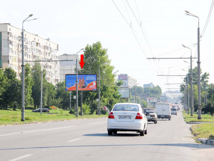 Билборд B в Харькове, 3x6  Сердюка вул., навпроти буд. 39а, в центр фото 1
