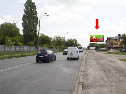 Билборд  в Киеве, 3x6  Стеценка вул., 200 м. АЗС "WOG", до центру фото 1