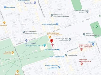 Ситилайт B в Николаеве Богоявленський просп. (Жовтневий просп.)., 39А схема