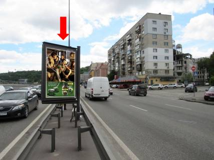 Видеоборд A в Киеве, 1.8x1.2  Набережно-Хрещатицька вул., 13-15-17, на р/п, (4-2), у бік ст.м. "Поштова площа" - 483926 фото 1