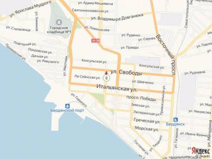 Ситилайт A в Бердянске Труда пр., 31Д, напротив схема