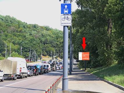 Видеоборд A у Києві, 2.3x3.14  Миколи Міхновського бул. (колиш. бул. Дружби Народів), 150м. до пл. ГВОВ, в сторону мосту Патона - 583667 Фото 1