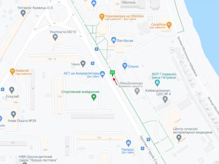 Призма A в Киеве Героїв Сталінграду пр., 12Г - 332471 схема