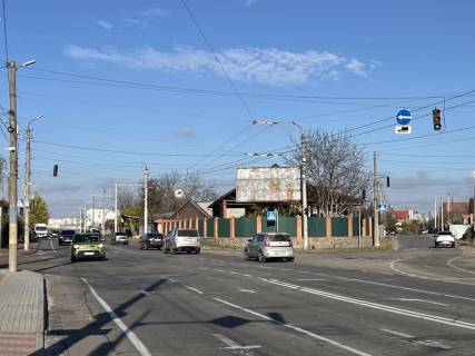 Билборд A в Белой Церкви, 3x6  Дружби вул. - Ставищенська вул. фото 1