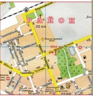 Билборд A в Херсоне Кулика вул., 29, навпроти схема