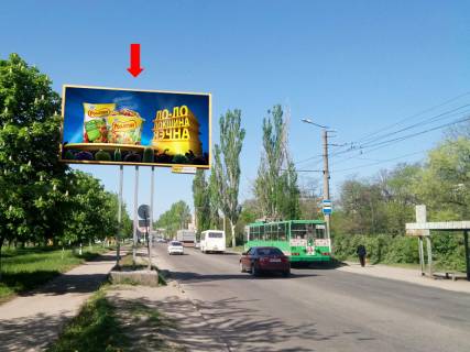 Білборд, Бігборд (Борд)   у Кропивницький (Кіровоград), 3x6  Тамма вул. (кол. Героїв Сталінграду вул.) / Волкова вул., ринку, Будинку меблів Фото 1