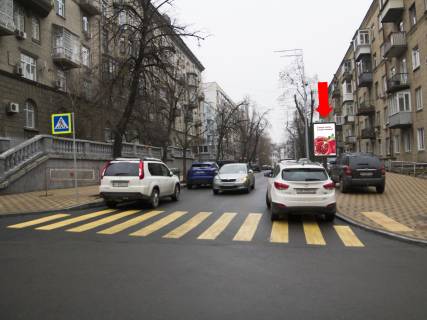 Ситилайт  в Киеве, 1.8x1.2  Микільсько-Ботанічна вул., 17/19 - вул. Паньківська, в сторону вул. Тарасівської фото 1