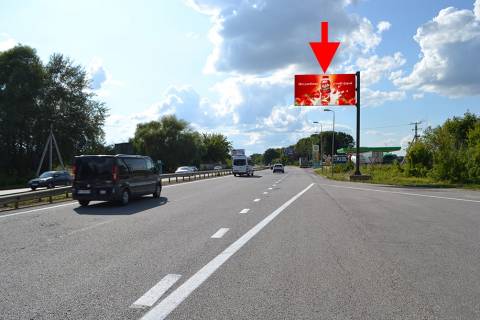 Білборд, Бігборд (Борд)  A у Коротичі, 3x6  Траса Київ - Харків, 466 км - с. Коротич, АЗС "WOG", (1), у бік Люботина Фото 1